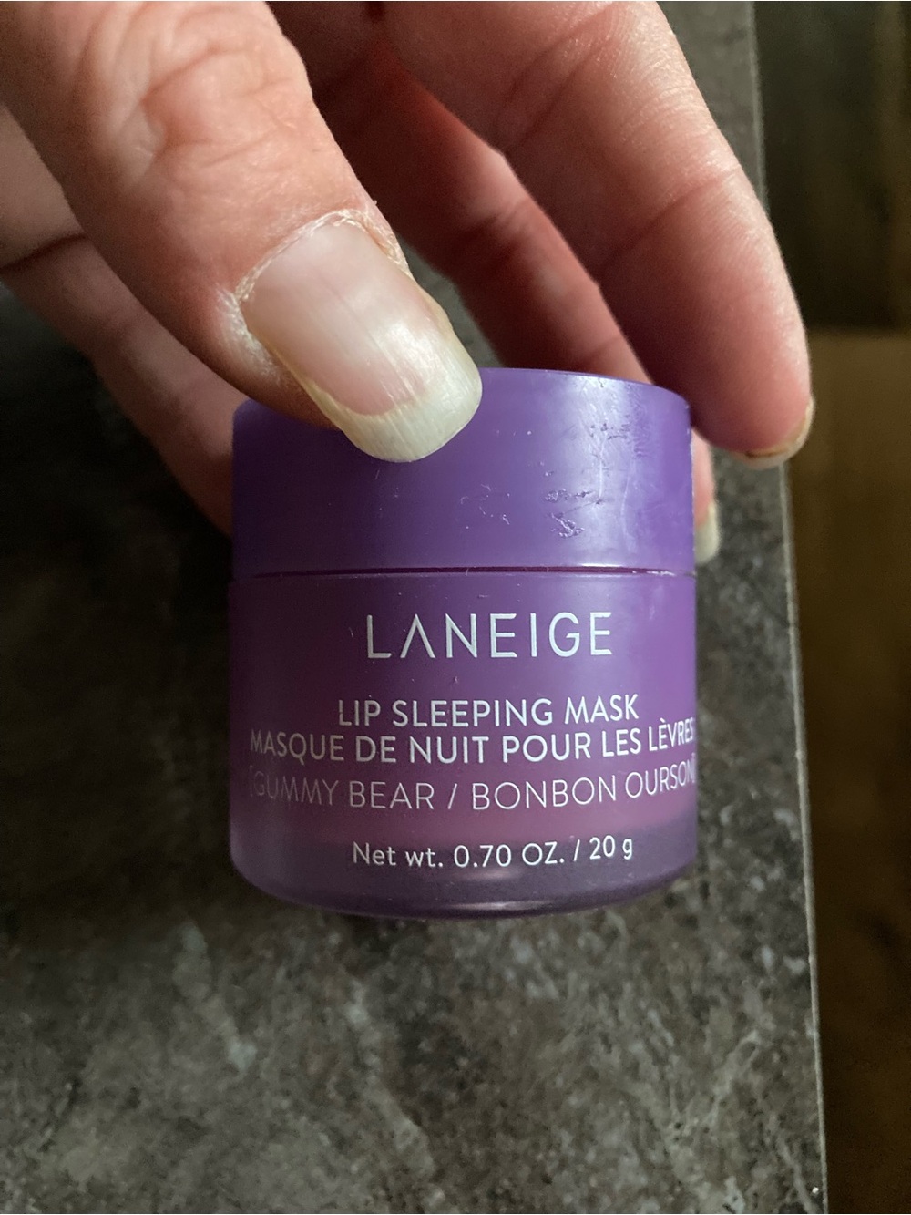 LANEIGE Lip Sleeping Mask - Purple Jar